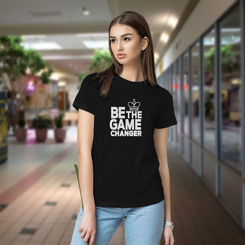 Womens tshirts casual daily wear, Women t shirts for daily use, women t shirts for gym, Women t shirts graphic, Women t shirts in cotton, Women t shirts in black