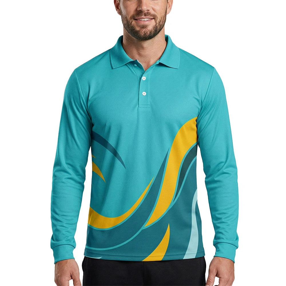 Custom Sports Polo with Logo Printing and Player Name Design