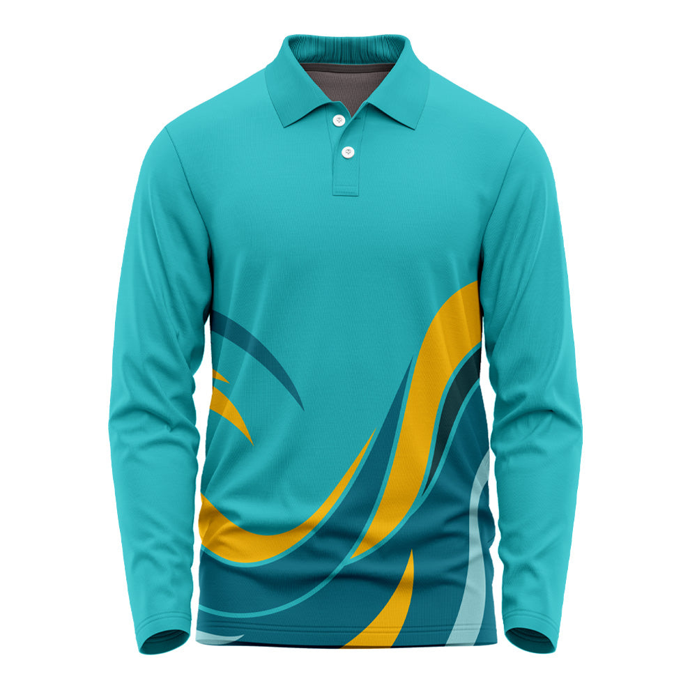 Custom Sports Polo with Logo Printing and Player Name Design