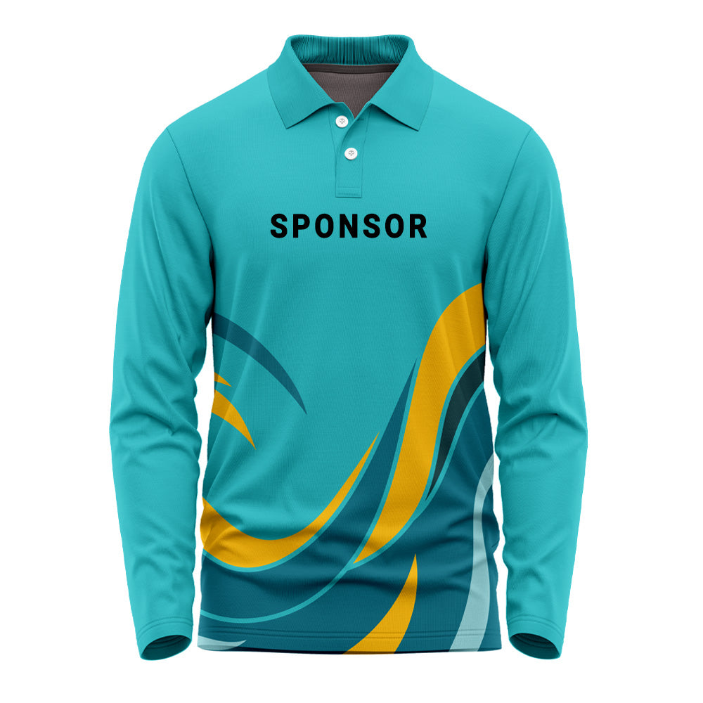 Custom Sports Polo with Logo Printing and Player Name Design
