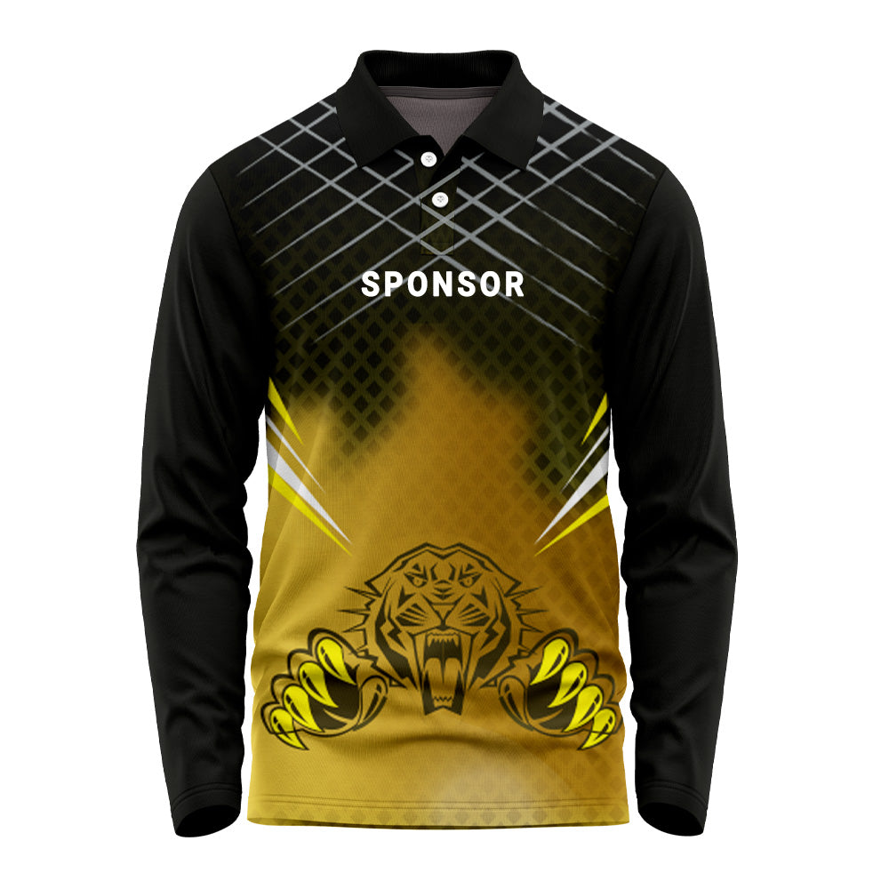 Custom Tiger Strike Full Sleeve Jersey – Premium Performance Fit