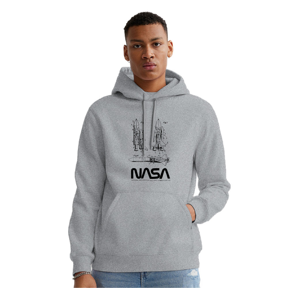 NASA Astronaut Hoodie Space Pullover Sweatshirt for Men Women