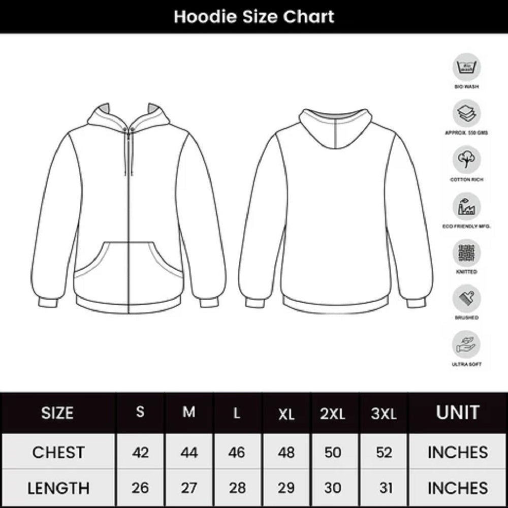 Hoodie size chart,Hoodie sizing guide,Hoodie size guide,
size chart for Hoodie,Size chart of measurement