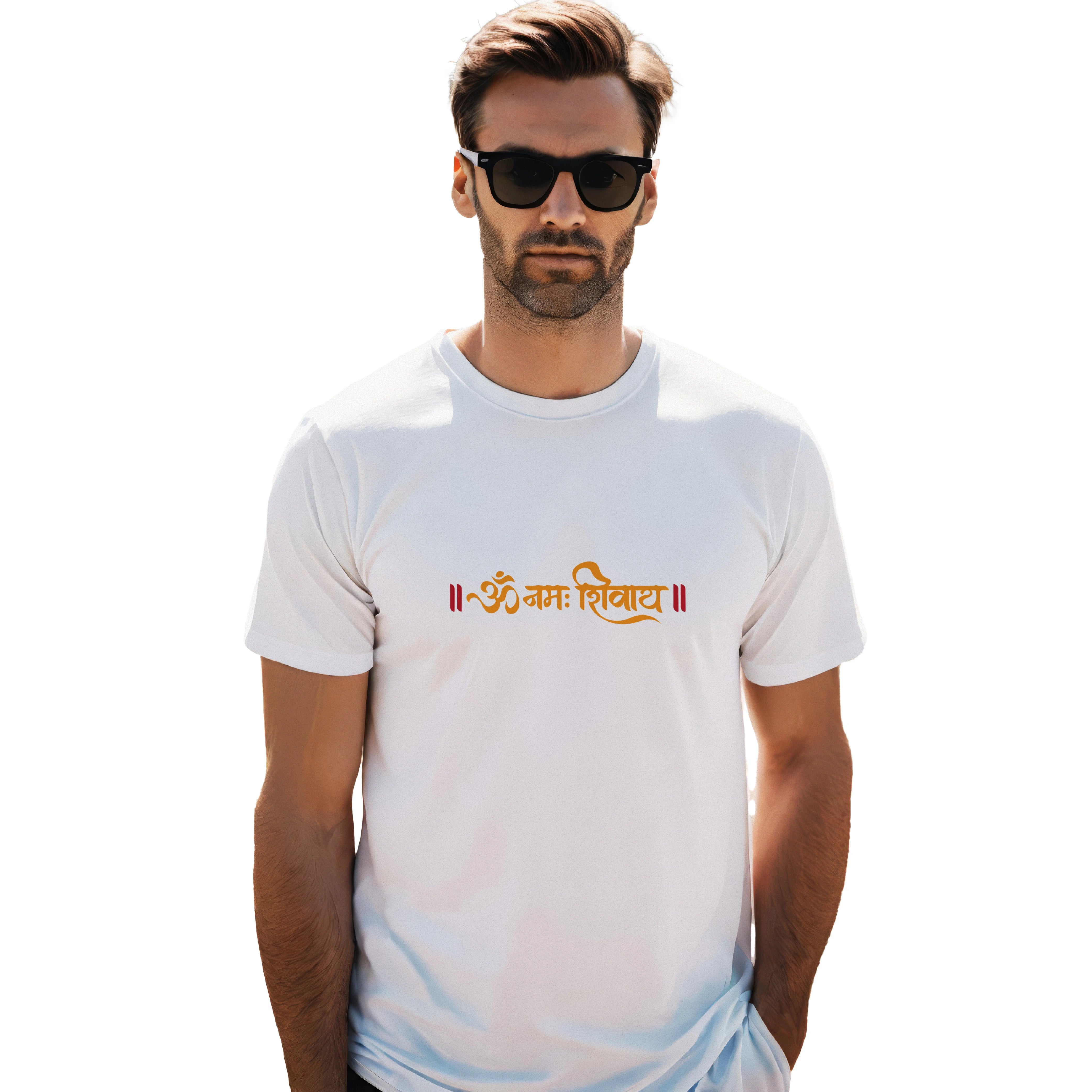 om namah shivaya t-shirt, hindu t-shirt, spiritual t-shirt for men, lord shiva t-shirt, yoga t-shirt, mantra t-shirt, meditation wear, religious shirt, sanskrit t-shirt, indian culture shirt