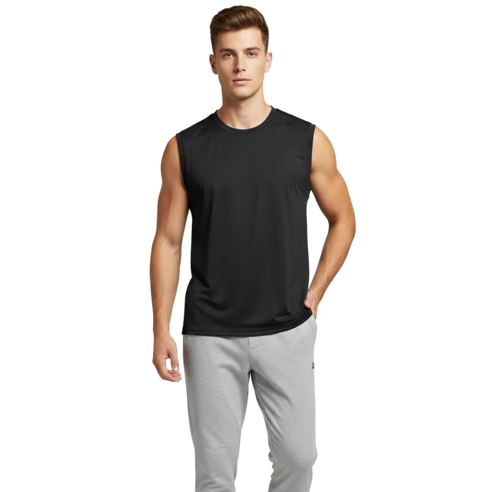 men running tank top, running singlet men, sleeveless gym vest, quick dry tank top men, black gym tank top, men sports singlet, training tank men, gym sando for men, dry fit sleeveless vest, men activewear tank, wrestling singlet men, powerlifting tank top, breathable tank top men, solid black tanktop, men fitness vest, gym sleeveless t shirt, running vest men, men training singlet, ultra light tank top men, sports sleeveless vest