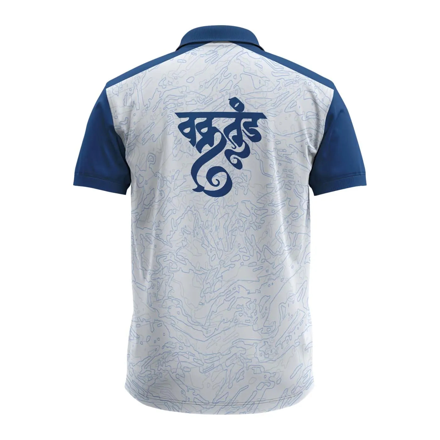 ganpati polo t shirt, ganesh chaturthi collar t shirt, polo ganpati jersey men, spiritual polo t shirt, vakratunda t shirt, ganpati back print shirt, collar neck ganesh t shirt, men’s half sleeves polo, ganesh printed polo t shirt, ethnic jersey t shirt for men