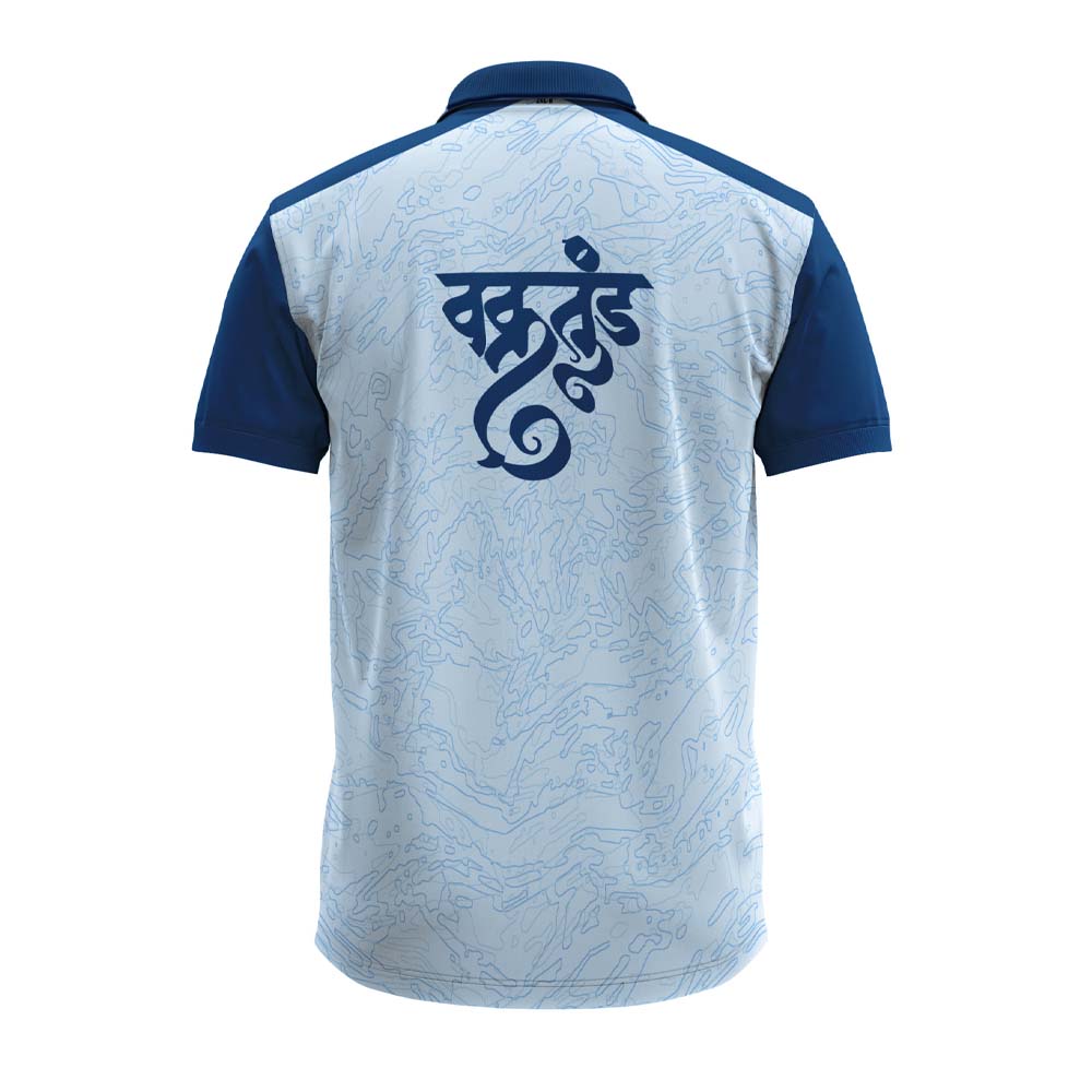 Ganpati Polo Jersey Back Design, Ganesh Chaturthi Sportswear, Ganpati Bappa Polo T-Shirt, Ganpati Festival Jersey, Ganpati Sportswear, Ganpati Collection