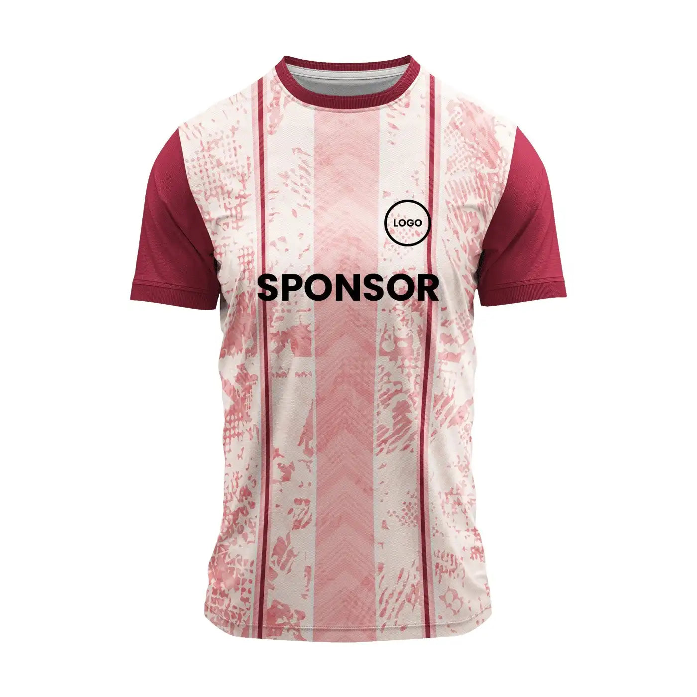 एलीगेंट राउंड नेक जर्सी | कस्टम नाम और लोगो के साथ | प्रो क्वालिटी सैंपल