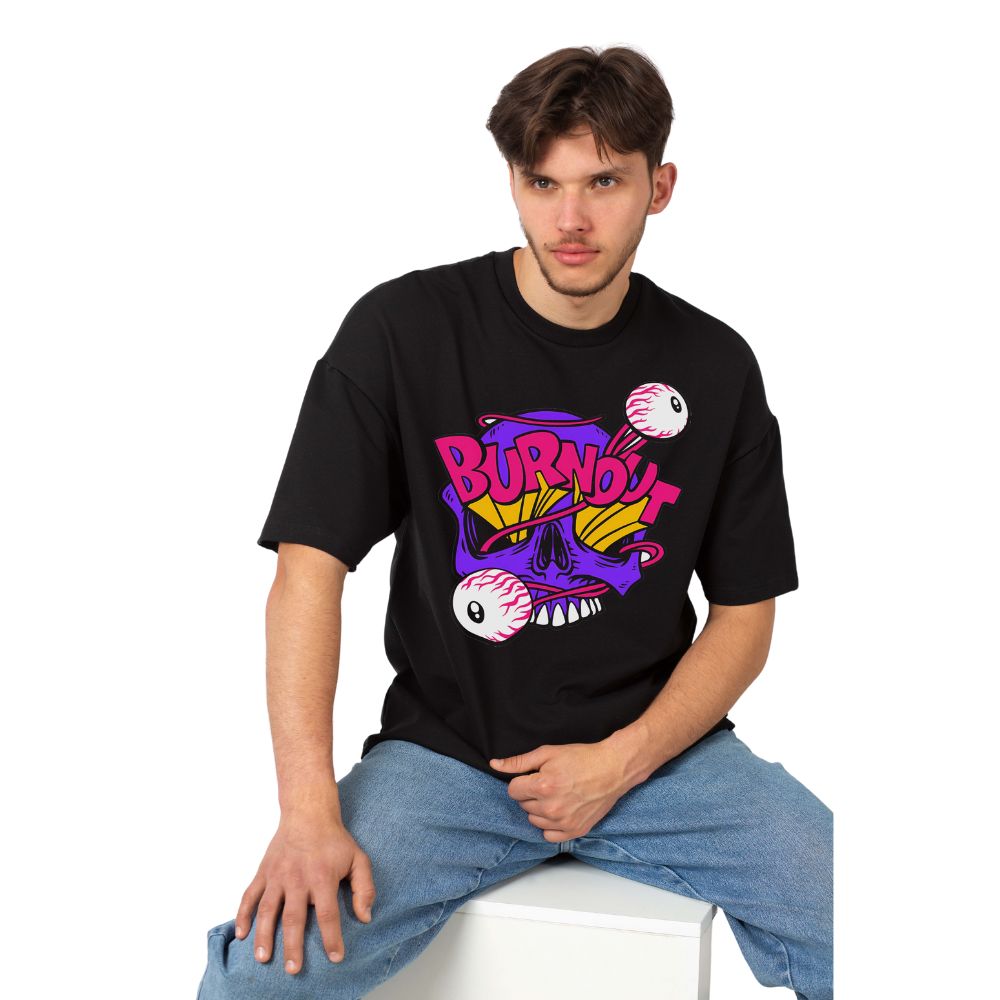 oversized t-shirt, relaxed fit t-shirt, college casual t-shirt, office casual wear, unisex oversized shirt, breathable cotton t-shirt, everyday comfort t-shirt, casual oversized tee
comfy t-shirt for college, oversized tee for work;