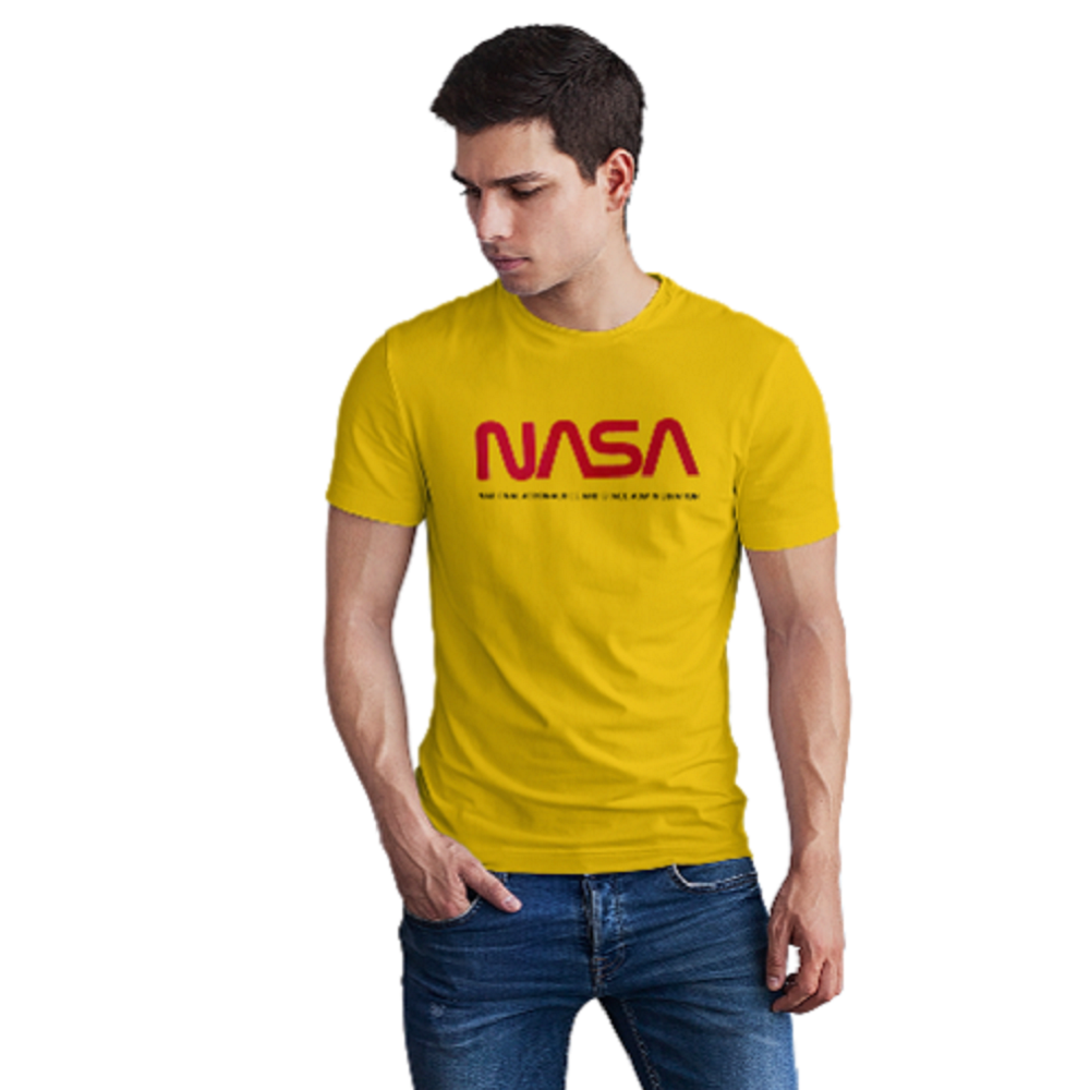 Premium Cotton Round Neck Yellow T-Shirt,Men's Yellow Round Neck T-Shirt Premium Cotton,Stylish Premium Cotton ,Yellow Round Neck Tee