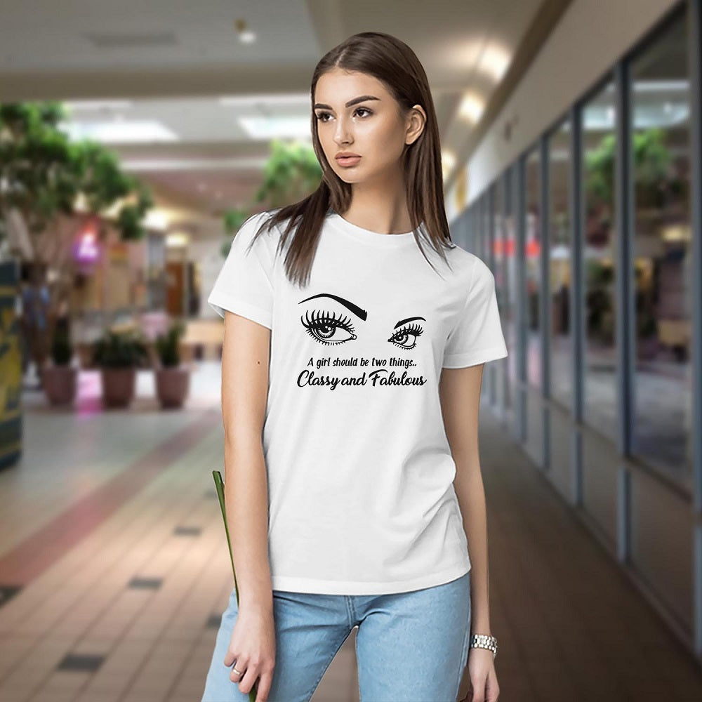 Women's casual daily wear t-shirts, women's daily use t-shirts, women's gym t-shirts, women's graphic t-shirts, women's cotton t-shirts, women's white t-shirts