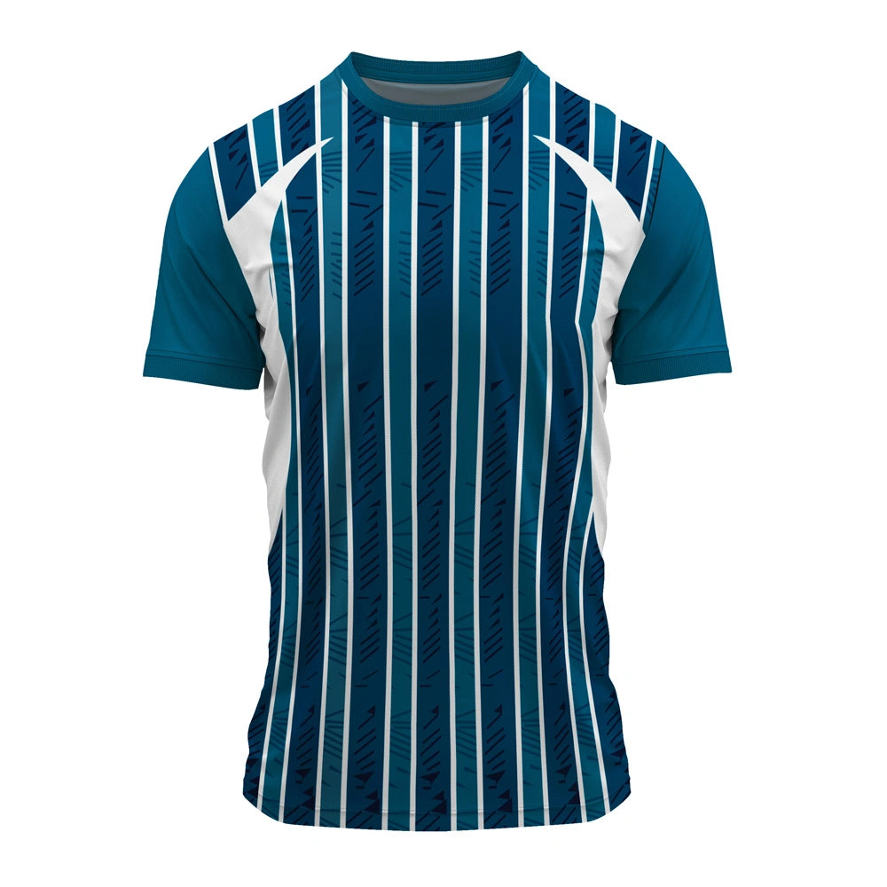 Round Neck Football Match Jersey | Custom Printed Sportswear Tee