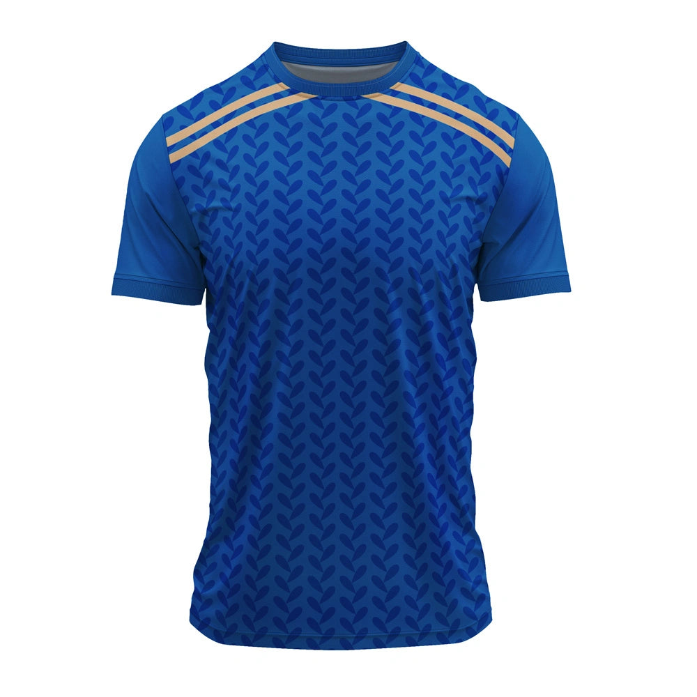 Customised Men’s Round Neck Jersey – Advanced Breathable Quick-Dry T-Shirt