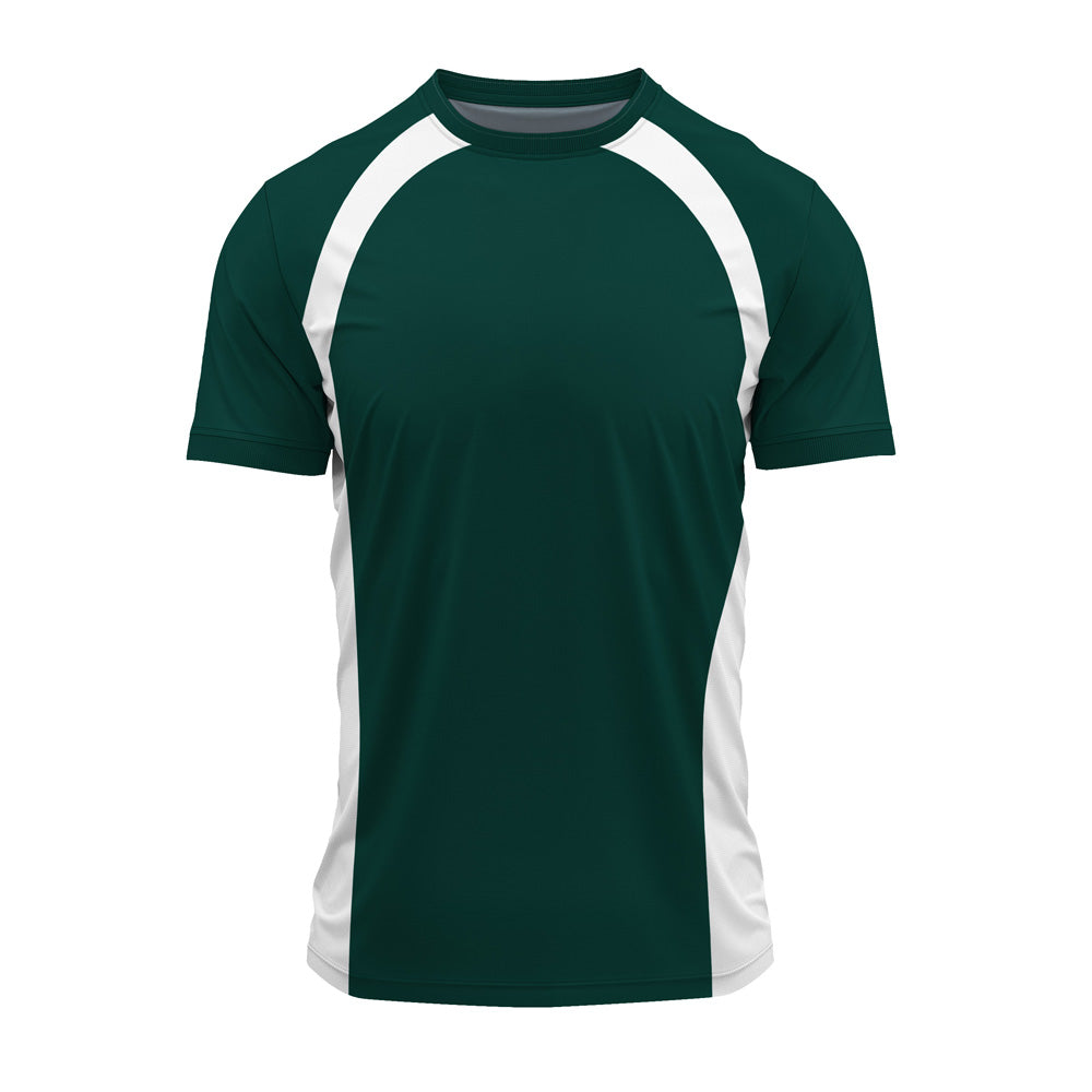 Men’s Custom Football Jersey – Round Neck Performance Fit with Name & Number Print