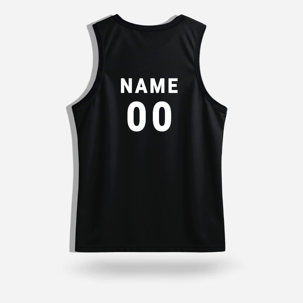 Customisable Men's Sports Singlet with Team Logo, Name & Number