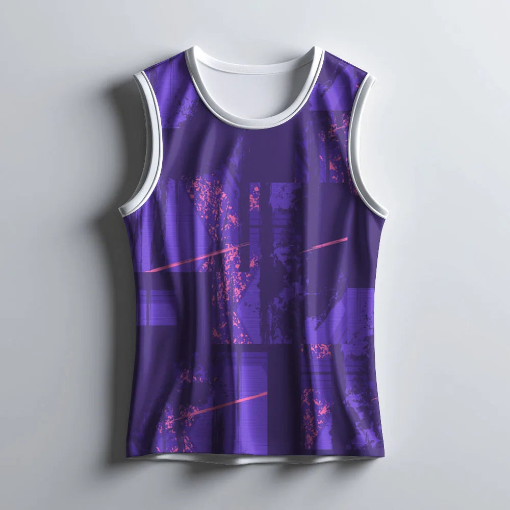 Shop Vibrant Purple Sleeveless Top - Sleeveless Dry-Fit Activewear