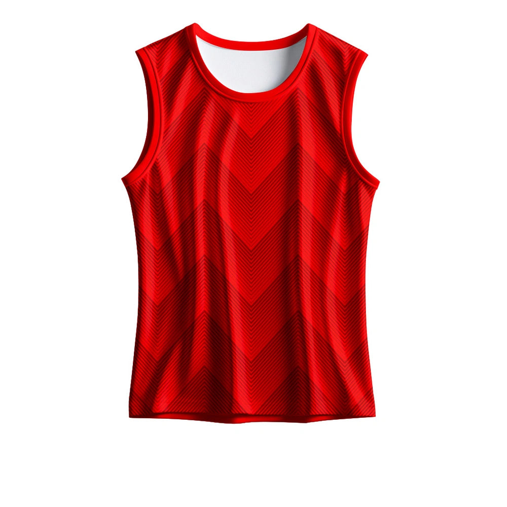 Custom Sleeveless Sports Singlet for Men — Add Logo & Number