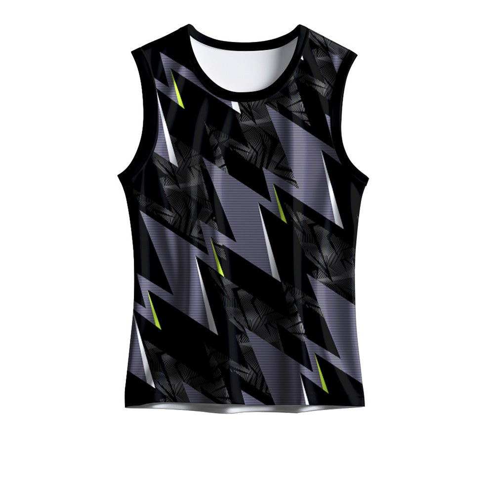 Men’s Modern Athletic Singlet – Custom Graphic Training Tank