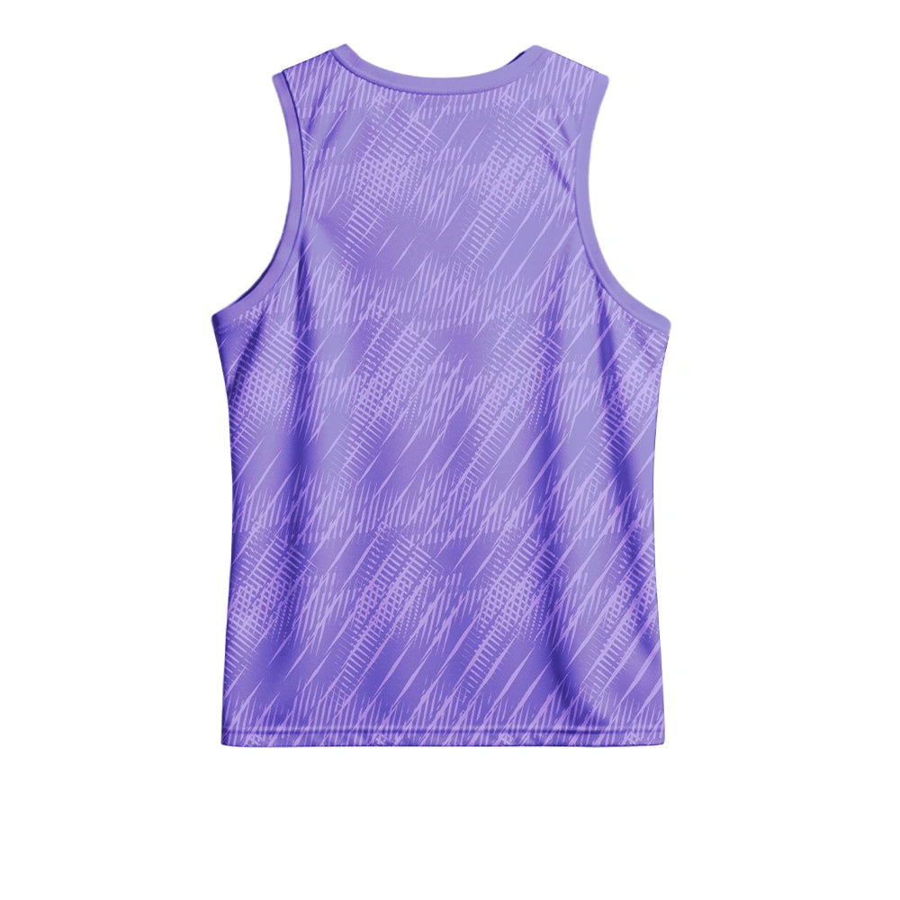 Lavender Performance Gym Singlet – Personalised Name, Number & Logo Training Tank