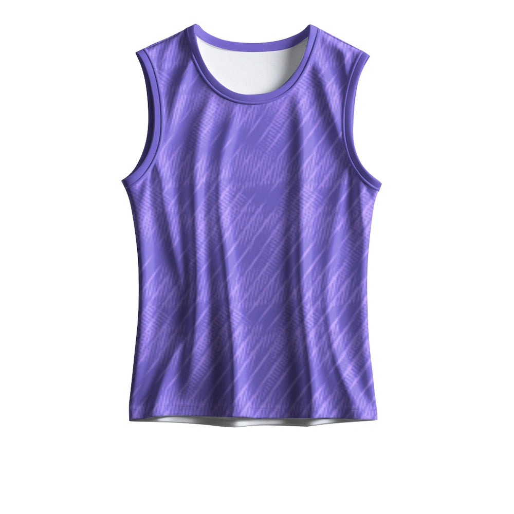 Lavender Performance Gym Singlet – Personalised Name, Number & Logo Training Tank