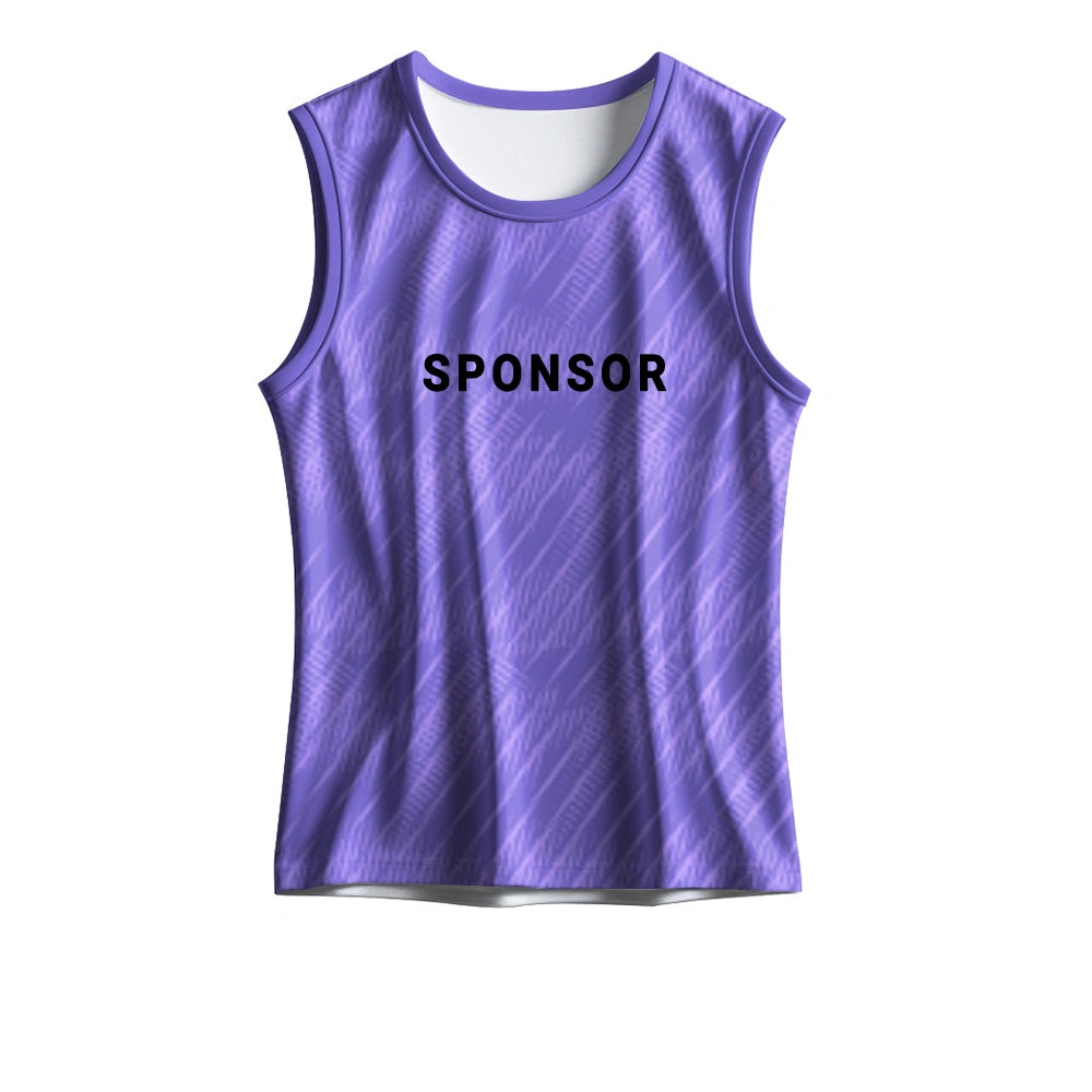 Lavender Performance Gym Singlet – Personalised Name, Number & Logo Training Tank
