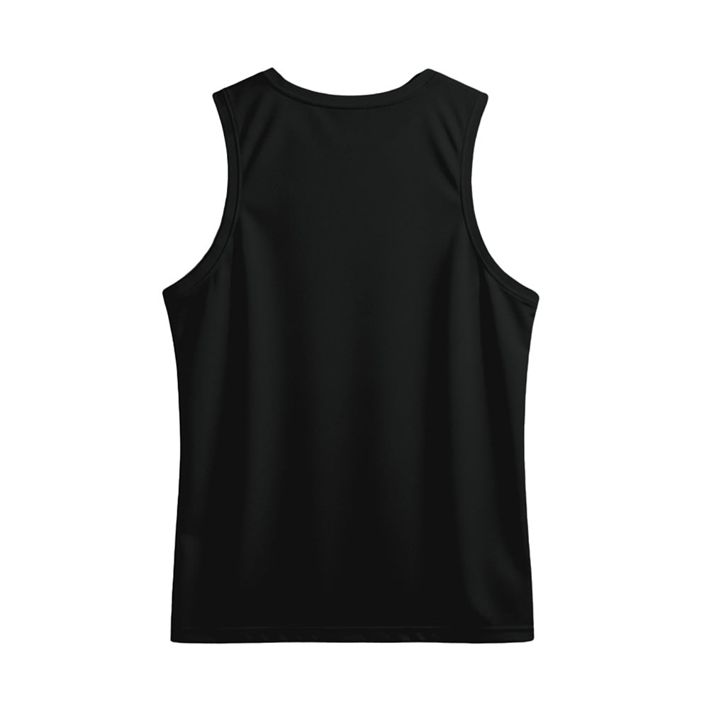 Men's Red & Black Performance Sports Singlet | Custom Dry Fit Training Vest