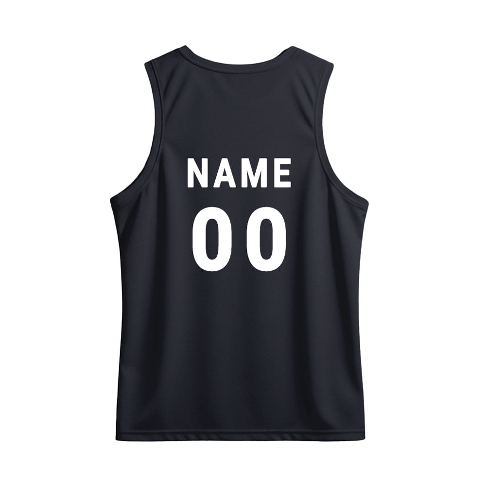 Black & Yellow Abstract Men's Custom Sports Singlet | Quick Dry Sleeveless Running Jersey