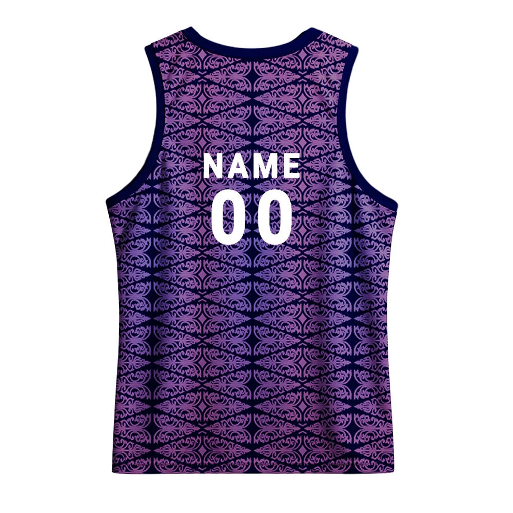 Custom Sports Singlet for Men – Personalized Team Tank Top with Name & Number