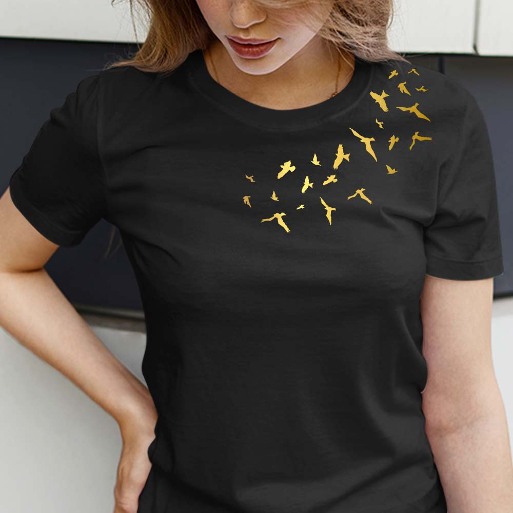 Tshirt women, round neck t shirt, western wear, gift for girls, printed t shirt for women, trendy tshirt for women, printed t shirts
