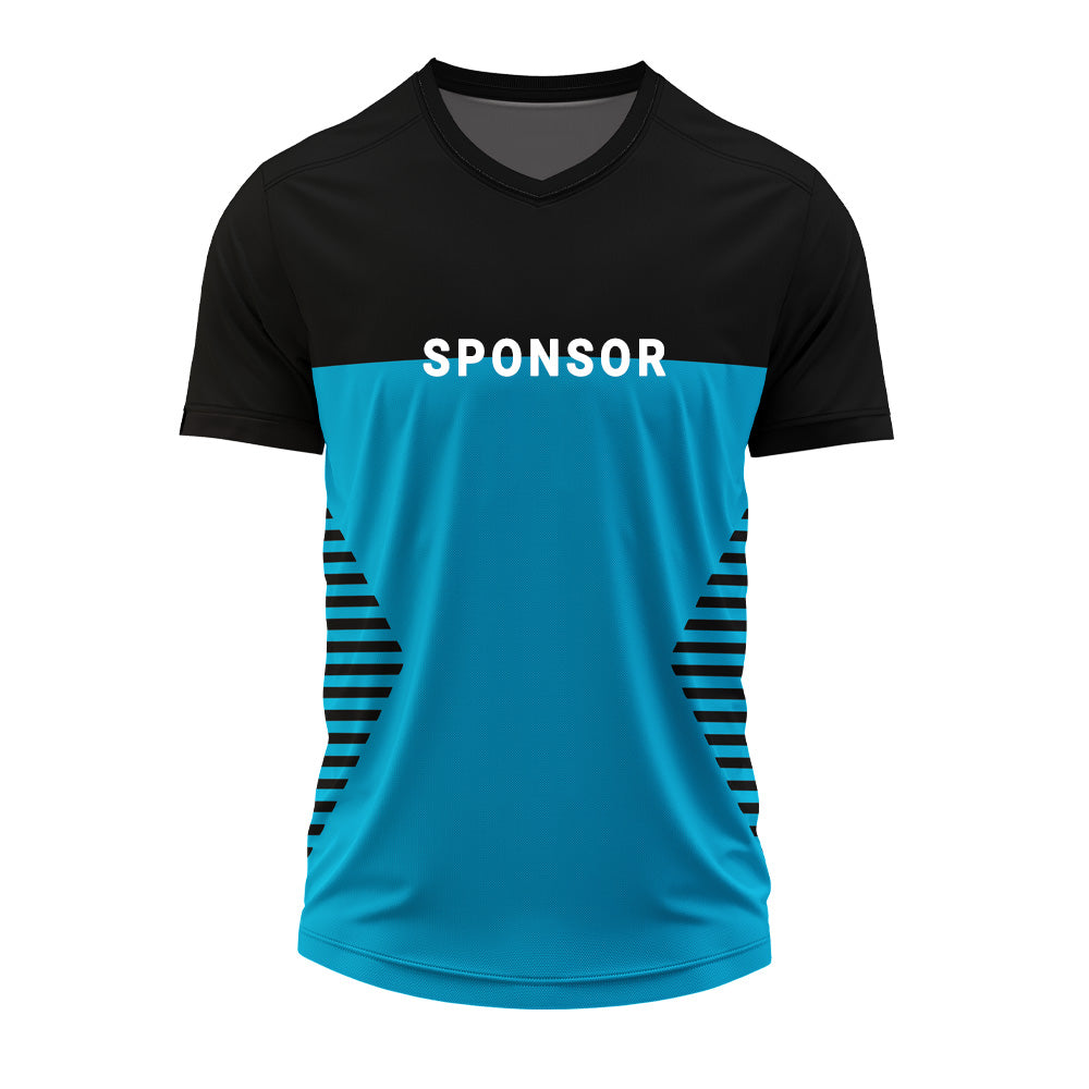 Custom V Neck Jersey for Men – Personalized Football Team Tee Shirts