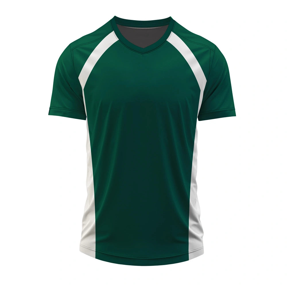 Custom V-Neck Football Shirt – Personalised with Logo & Number