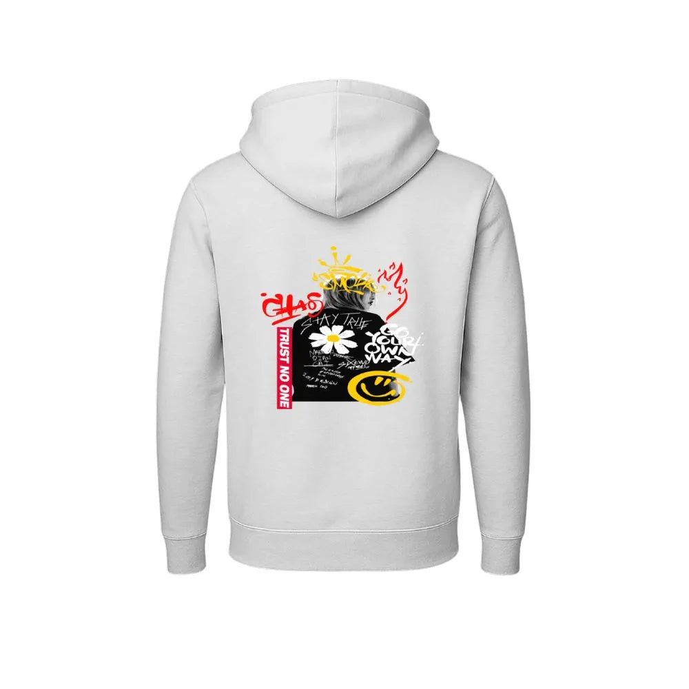 white hoodie for men, graffiti hoodie, streetwear hoodie, graphic print hoodie, men’s winter hoodie, urban fashion hoodie, white graphic sweatshirt, men’s streetwear fashion, trust no one hoodie, graffiti art hoodie, trendy hoodies for men, mens stylish hoodies online, oversized white hoodie, street style sweatshirt, doodle print hoodie, designer hoodies for men, casual winter wear for men, white fleece hoodie, mens printed hoodie, cool hoodies for men India
