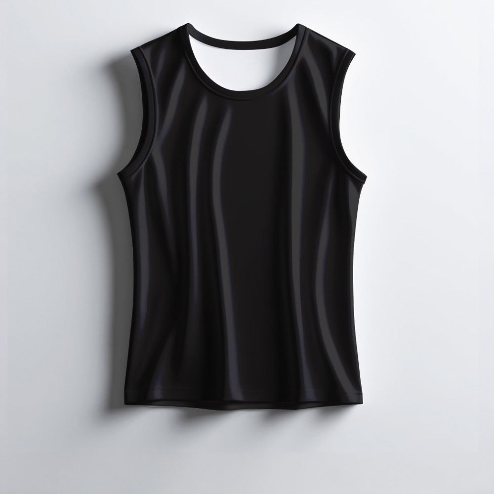 Customisable Men's Sports Singlet with Team Logo, Name & Number