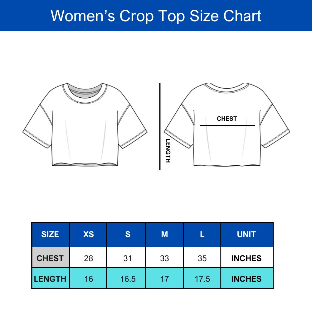 Women’s crop top size chart,Stylish women’s crop top fit,Crop top sizing for women,crop top sizing guide for women,size chart for women's crop tops,women's fashion crop top size chart