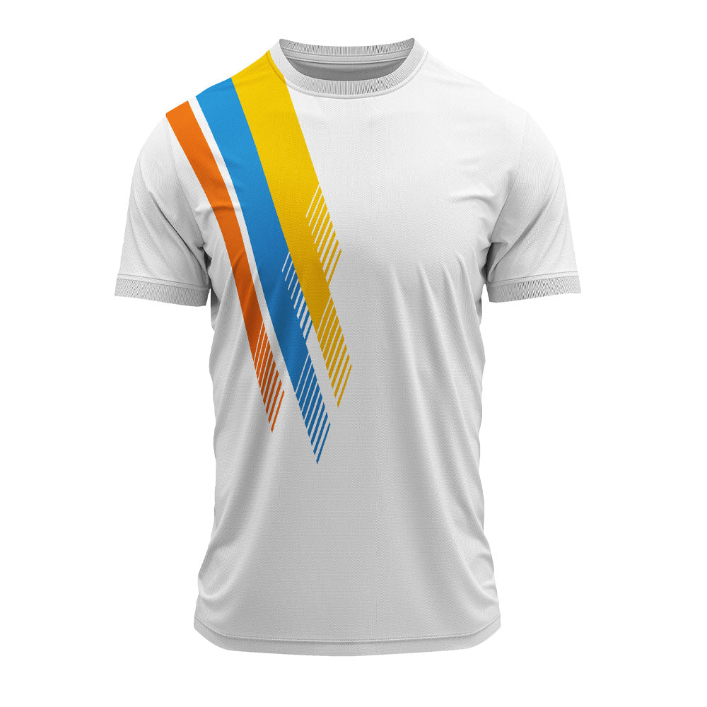 RN-04 round neck sports jersey, plain front view