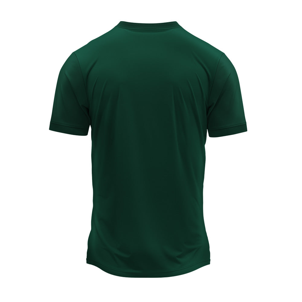 RN-21 round neck sports jersey, plain back view