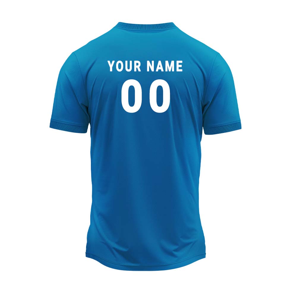 RN-41 round neck sports jersey, back with sample name and number