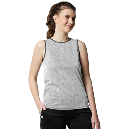 Custom Women Dryfit Grey Tank Top