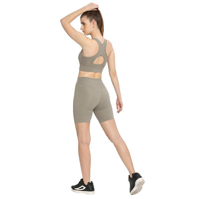 Comfortable Athleisure Set, Women's Activewear, Athleisure Clothing for Women, Active Lifestyles Outfit, Women's Sports Bra and Shorts,Stylish Workout Set,Versatile Activewear Set, Fitness Apparel for Women; 