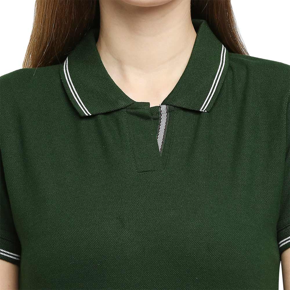 Trendy Women’s Polo Neck T-Shirt – Soft, Stylish & Everyday