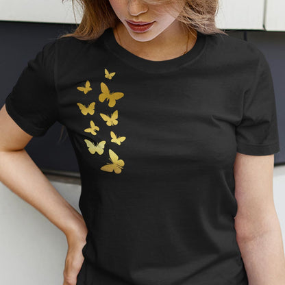 T-shirt women, round neck t shirt, western wear, gift for girls, printed t shirt for women, trendy t-shirt for women, printed t shirts
