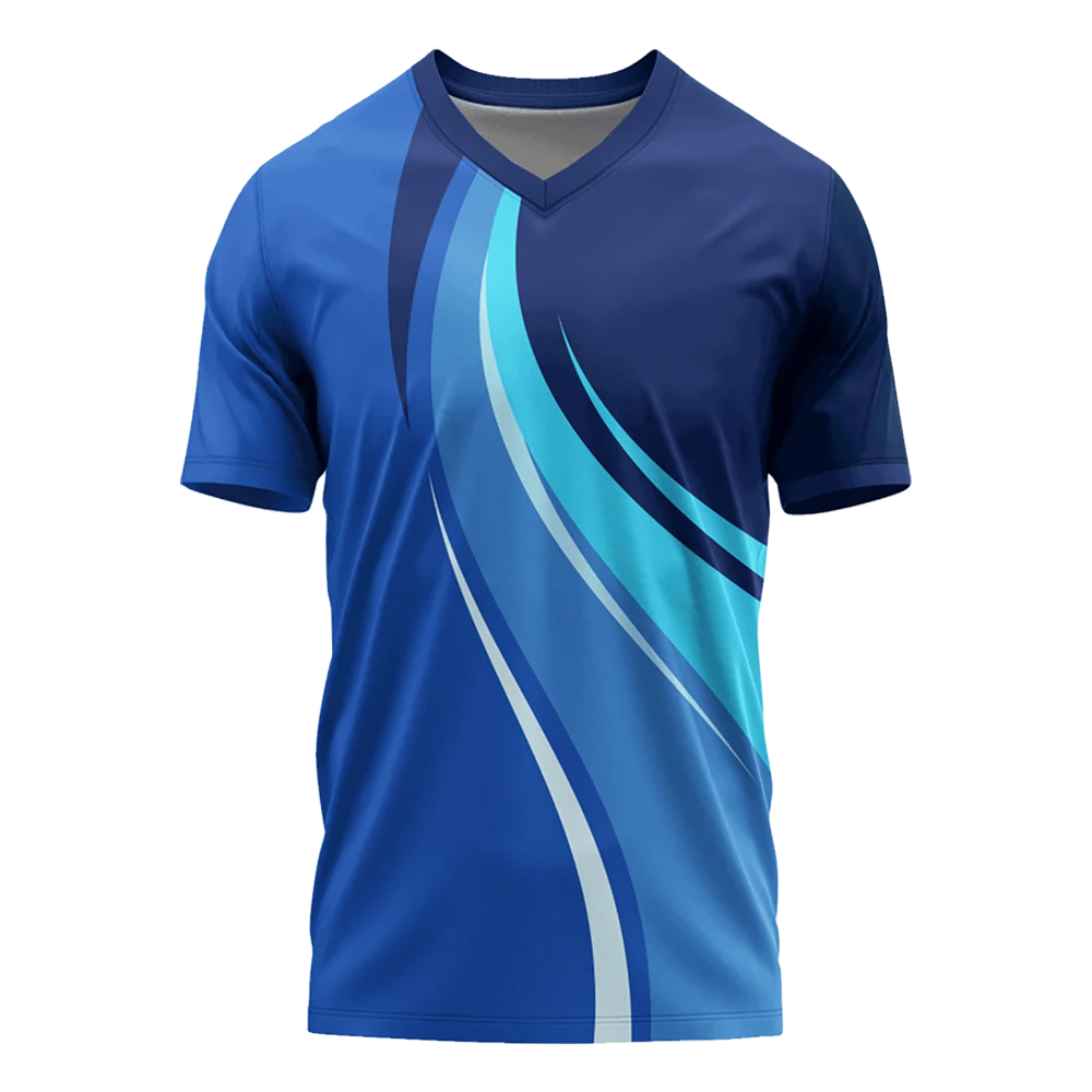 Custom Team Jersey -  Blue [Check : Bulk Prices ] -  Minimum Quantity 10