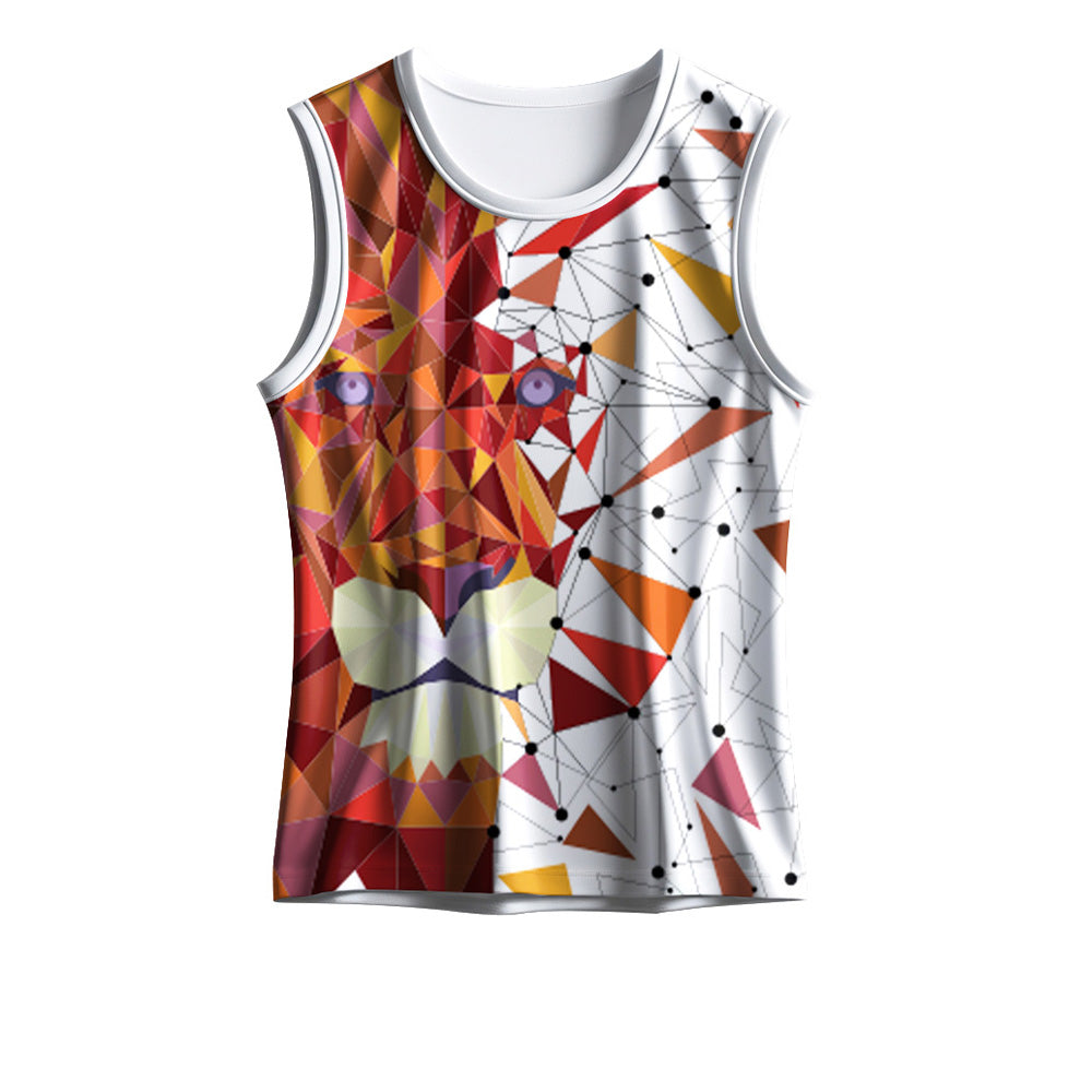 The Roar Within – Power personalised Jersey with Geometric Soul - Sleeveless Jersey