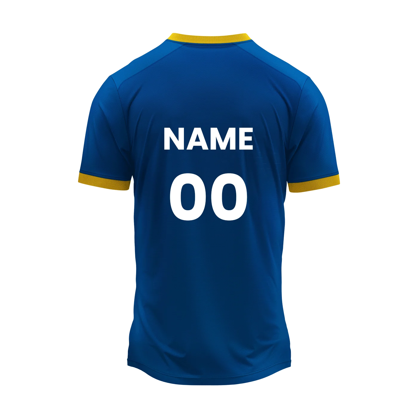 Round Neck Team Jersey - Premium Dry Fit -  Blue Quick Dry - Blue [Check : Bulk Prices ] -  Minimum Quantity 10