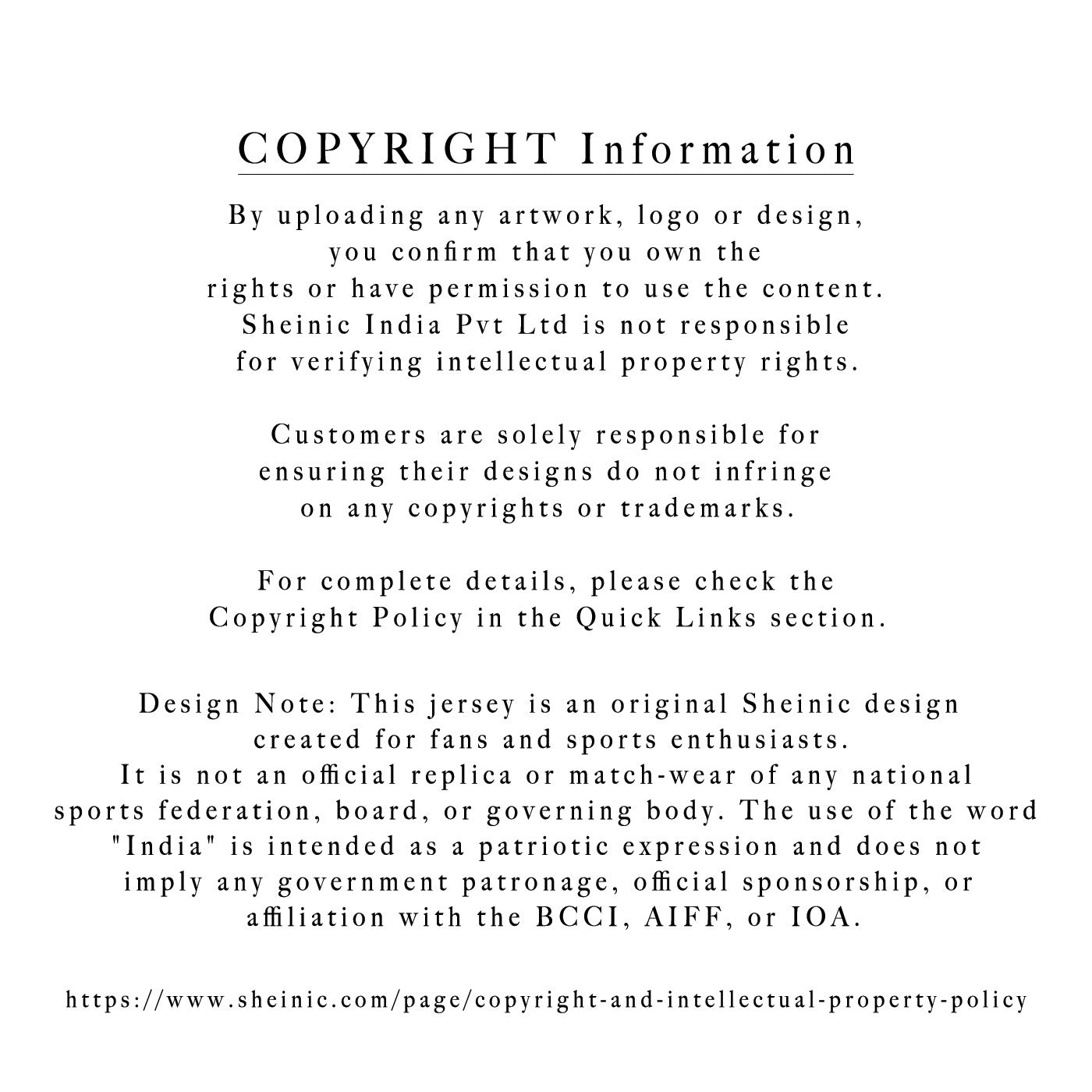 Copyright Information