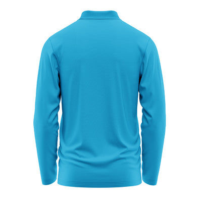 Personalised Full Sleeve Polo Sports Jersey - Player Name & Number