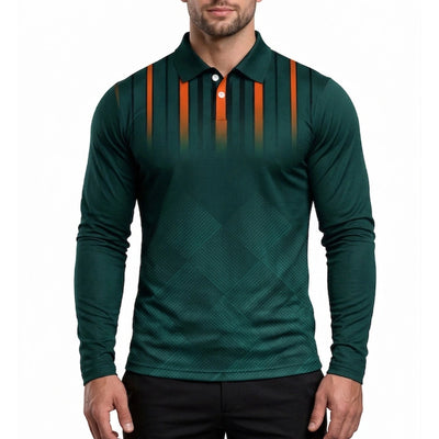 Custom Full Sleeve Polo Jersey for Teams