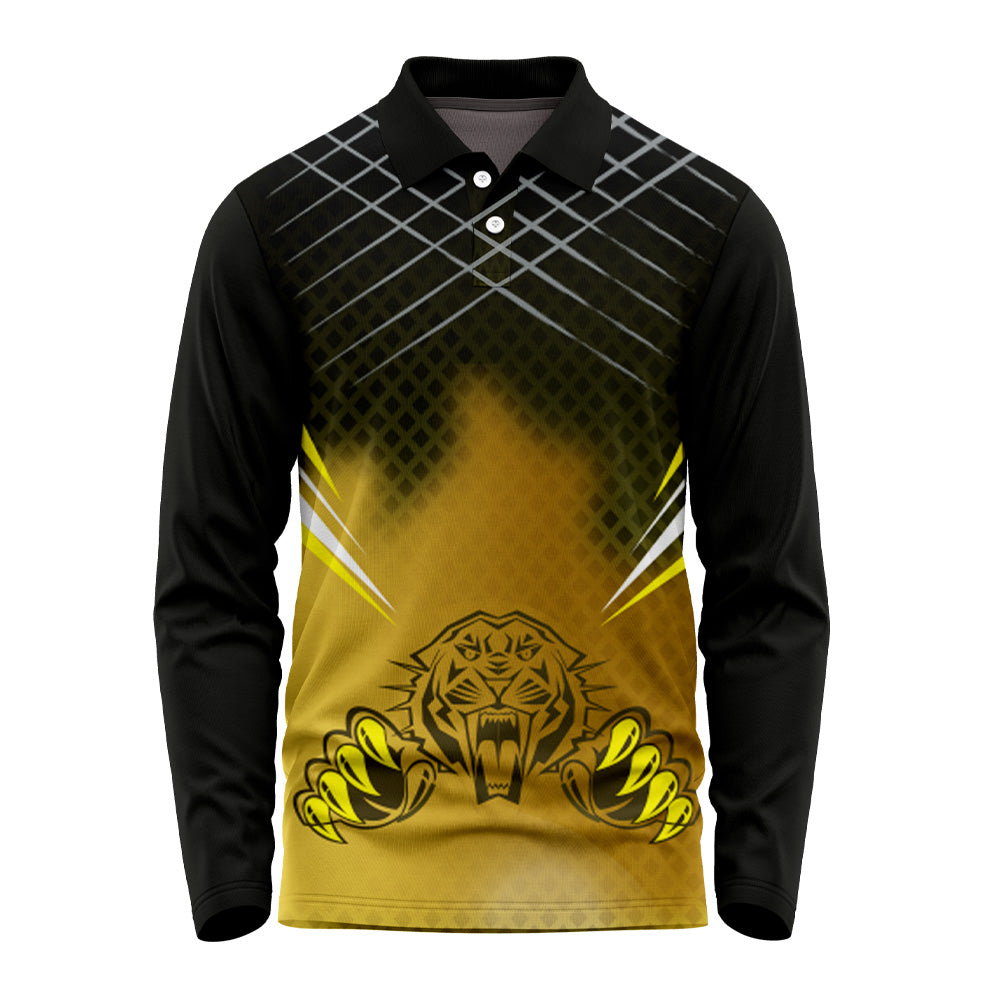 Custom Tiger Strike Full Sleeve Jersey – Premium Performance Fit