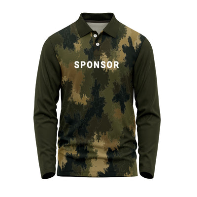 Camouflage Polo Jersey, Full Sleeve Team Jersey, Outdoor Sportswear, Dry Fit Polo Shirt, Custom Logo Jersey, Personalised Uniform, Sublimation Polo Jersey, Corporate Teamwear, Adventure Club Jersey, Security Uniform, Promotional Apparel, Sports Clothing, Men's Polo Jersey, Outdoor Team Uniform, Sheinic