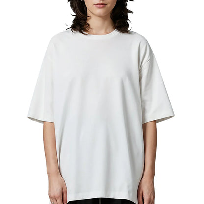 Human Being - Oversized White T-Shirt - Back Print